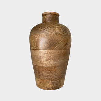 ALIA LIGHT WOOD VASE