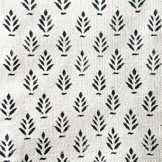 BIRCH CUSHION COVER (BLACK)