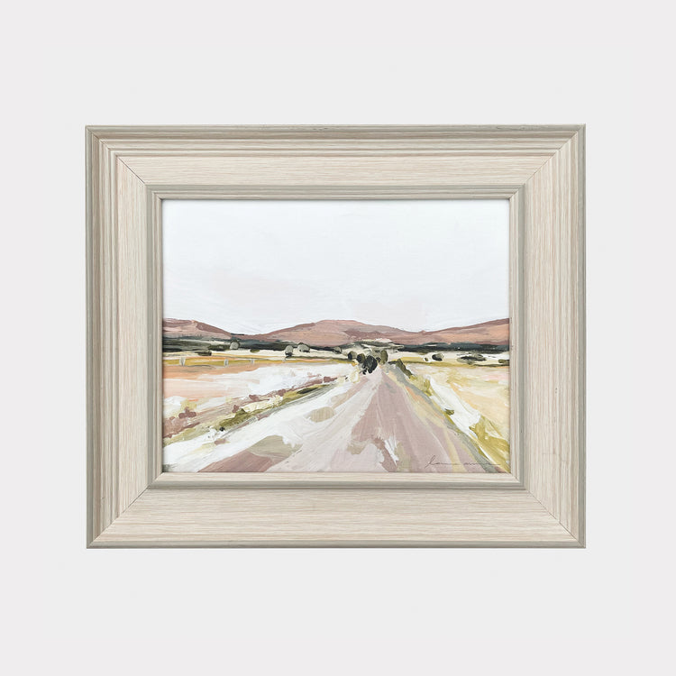 DESERT ROAD PRINT ON CANVAS