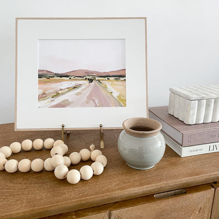 DESERT ROAD PRINT ON CANVAS