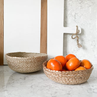 DESSA JUTE BOWLS SET OF 2