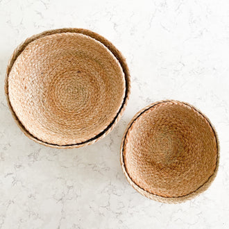 DESSA JUTE BOWLS SET OF 2