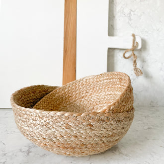 DESSA JUTE BOWLS SET OF 2