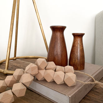 FORDE WOOD VASE