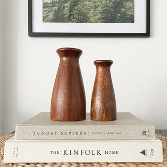 FORDE WOOD VASE