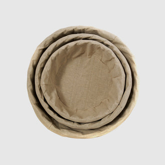 HYDE ROUND BASKET - HUNTER & CO.