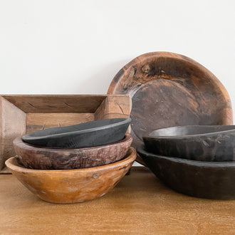 KEYON NATURAL WOOD BOWL (LARGE)