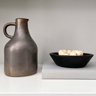 KENAI BLACK WOOD BOWL (SMALL)