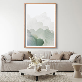 JOYOUS CLOUDS ART PRINT