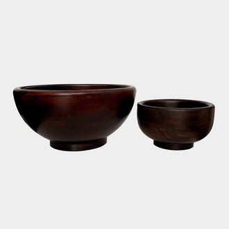 KADI DARK WOOD BOWL