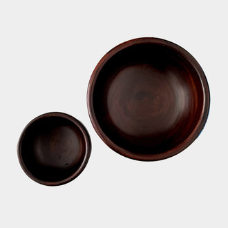 KADI DARK WOOD BOWL