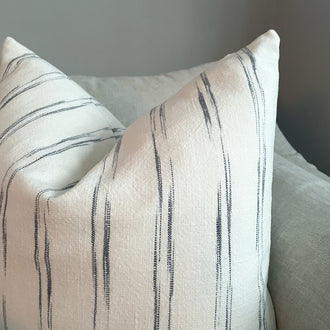 KARA STRIPED CUSHION