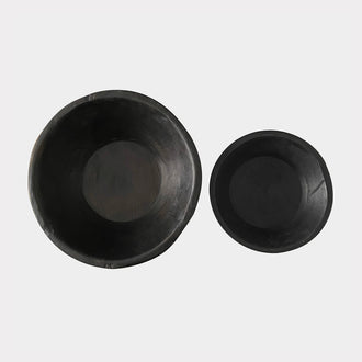 KENAI BLACK WOOD BOWL (SMALL)