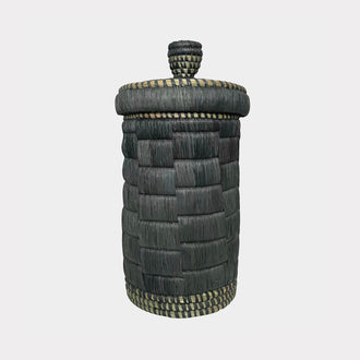 KEZA WOVEN LIDDED BOX