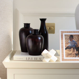 ARYA DARK WOOD VASE