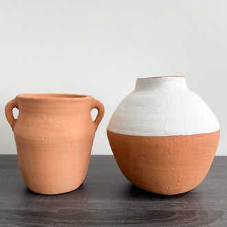 MAPLE TERRACOTTA VASE