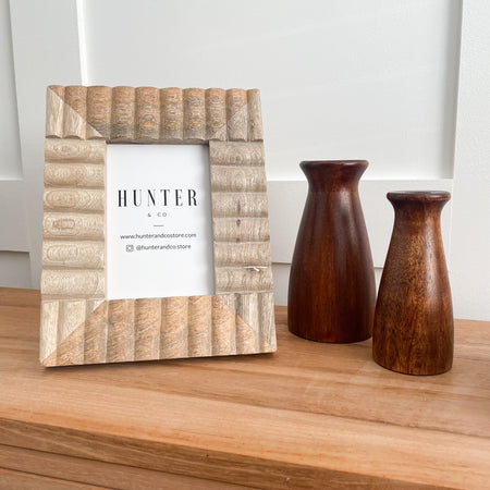 MESA WOOD PHOTO FRAME