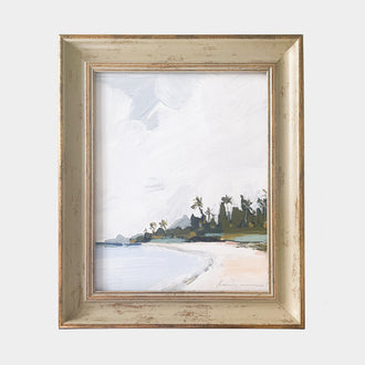 PALM ISLAND PRINT ON CANVAS
