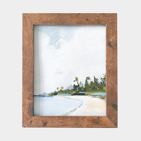 PALM ISLAND PRINT ON CANVAS