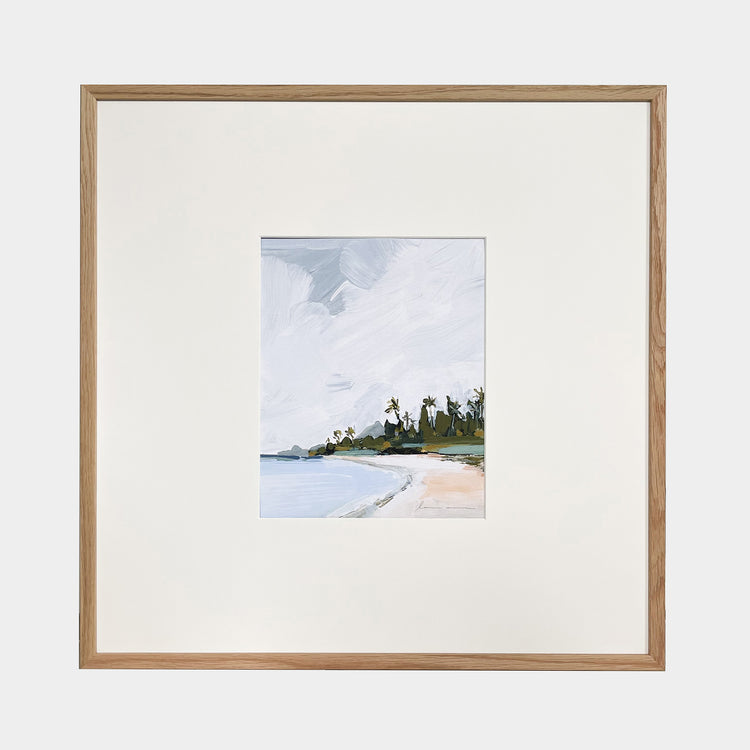 PALM ISLAND PRINT ON CANVAS