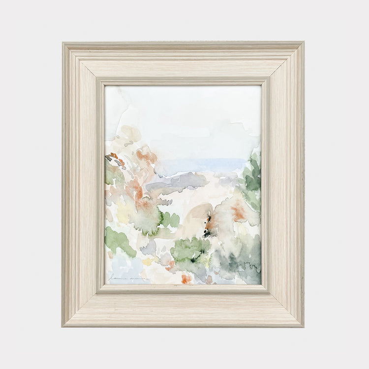 PASTEL WASH PRINT ON CANVAS