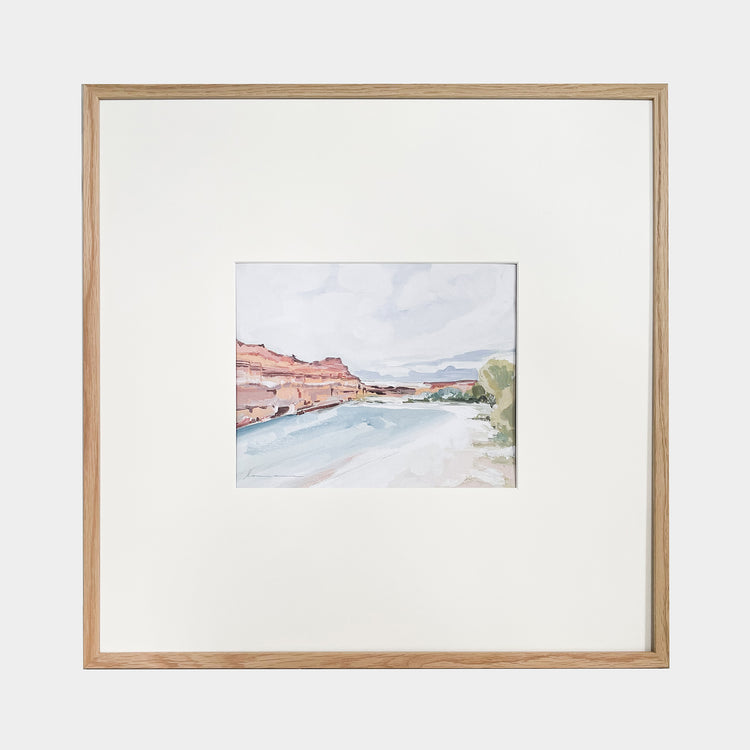 RIVER CANYON PRINT ON CANVAS