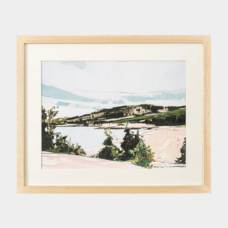 SAND BEACH ROSE PRINT ON CANVAS