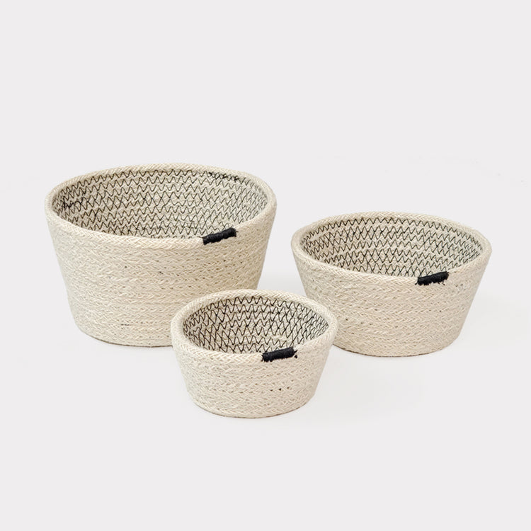 SIA NATURAL JUTE WOVEN BOWLS