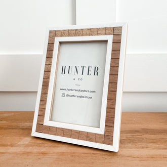 SKYE STRIPED PHOTO FRAME
