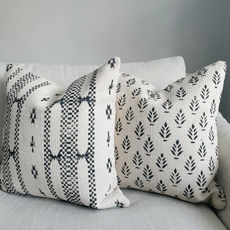 BIRCH CUSHION COVER (BLACK)
