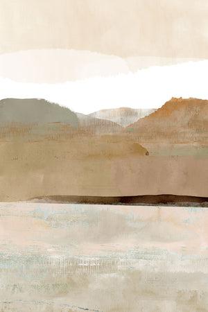 SOFT TERRACOTTA CLIFFS ART PRINT