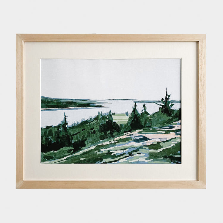 SOMES SOUND OPENING PRINT ON CANVAS