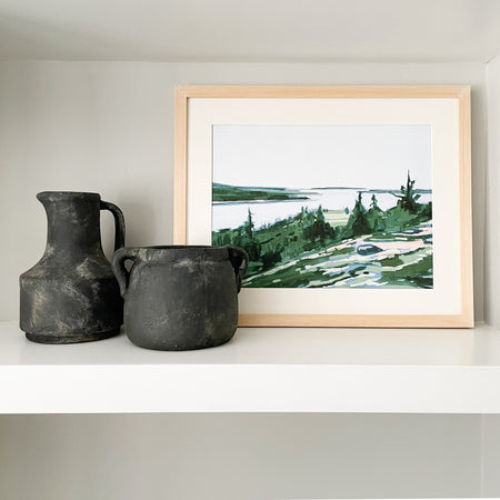 SOMES SOUND OPENING PRINT ON CANVAS