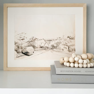 ST. SAUVEUR PRINT ON CANVAS