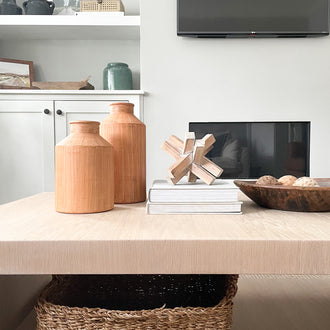 TANNER WOOD VASE