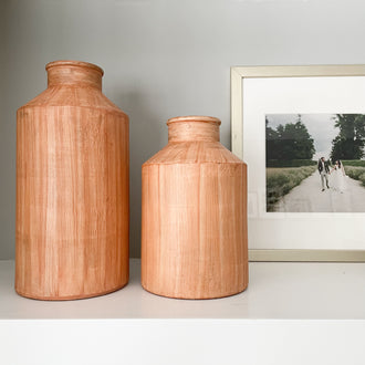 TANNER WOOD VASE