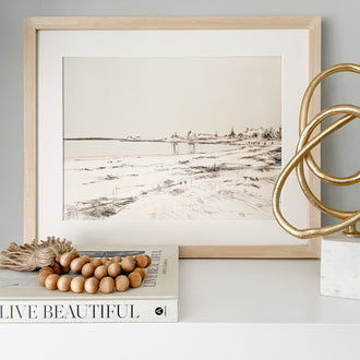 WILLARD BEACH PRINT ON CANVAS