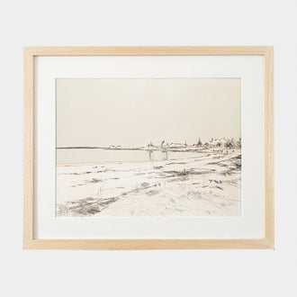 WILLARD BEACH PRINT ON CANVAS