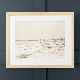 WILLARD BEACH PRINT ON CANVAS