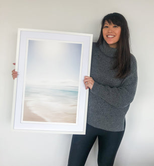 WATERCOLOUR COAST ART PRINT