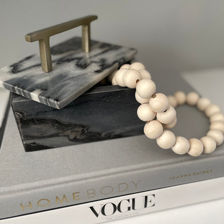 YARA GREY MARBLE BOX