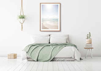 WATERCOLOUR COAST ART PRINT
