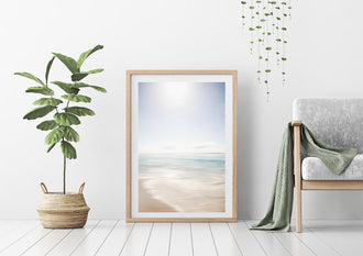 WATERCOLOUR COAST ART PRINT